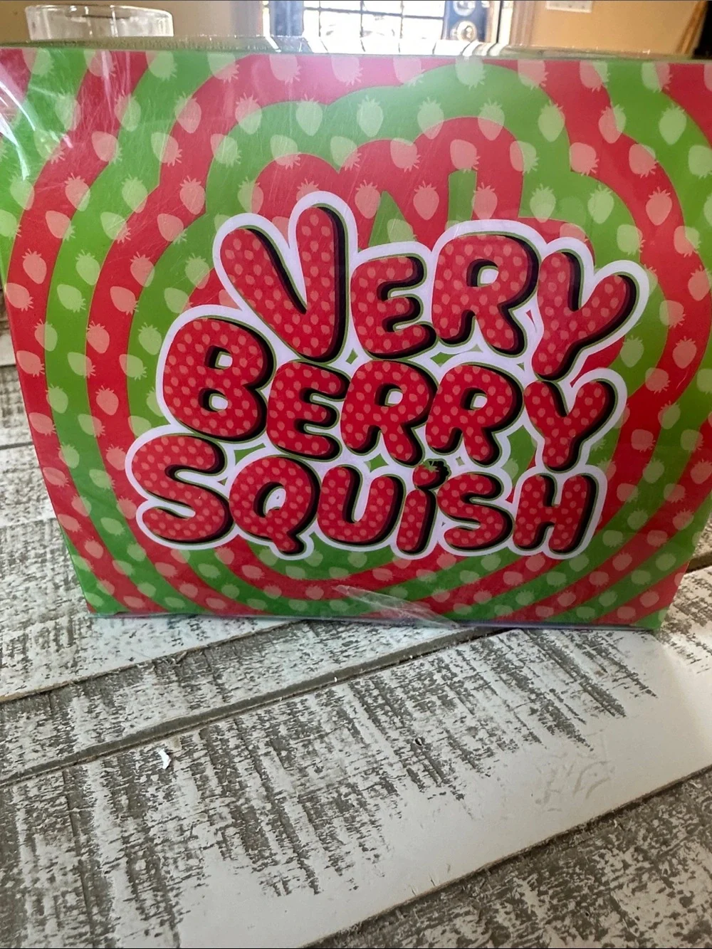 Strawberry Scented Party Cushion - Pink